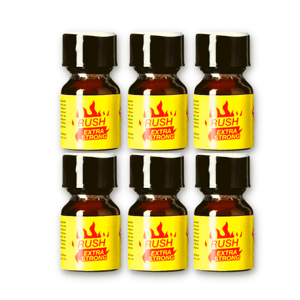 Rush Extra Strong Poppers Combo 6x10ml