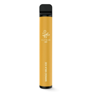 Elf Bar disposable e-cigarette 600 20mg - Mango Milk Ice