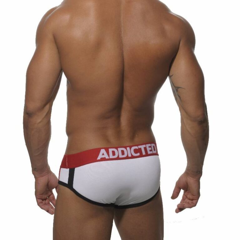 ADDICTED Pack Up Sport Brief white