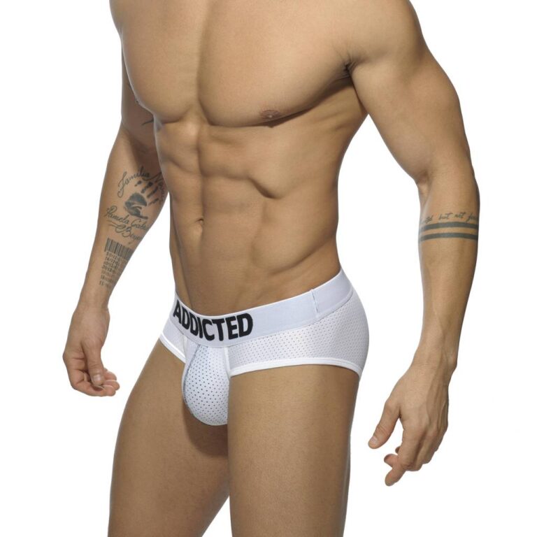 ADDICTED 3 Pack Mesh Brief Push up