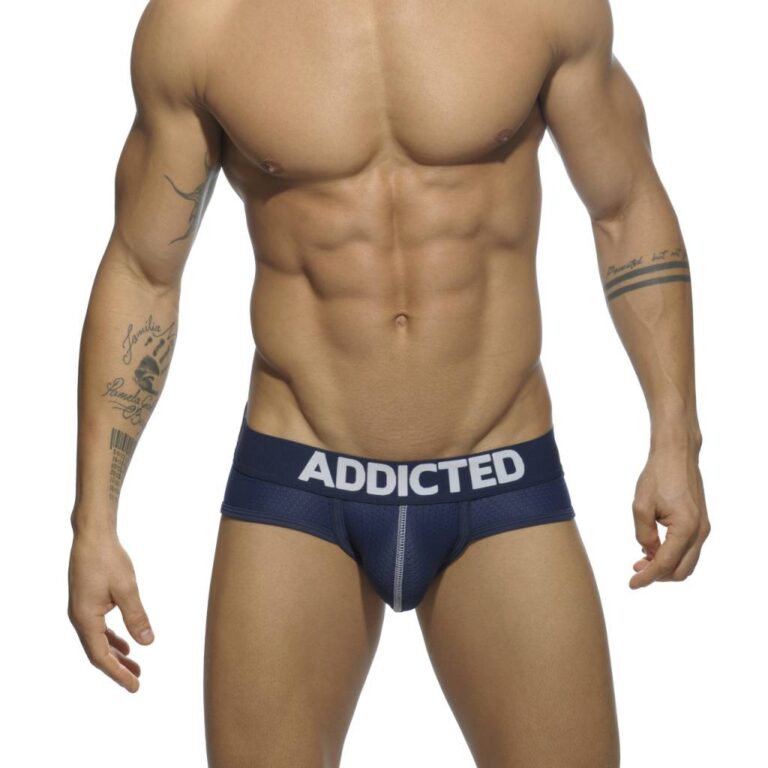 ADDICTED 3 Pack Mesh Brief Push up