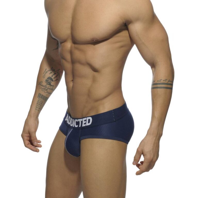 ADDICTED 3 Pack Mesh Brief Push up