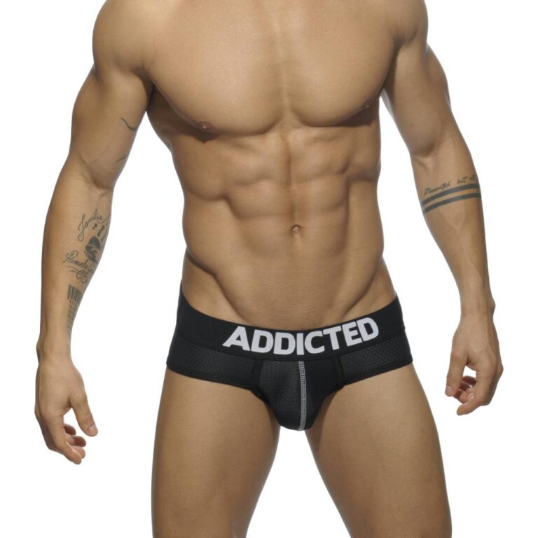 ADDICTED 3 Pack Mesh Brief Push up