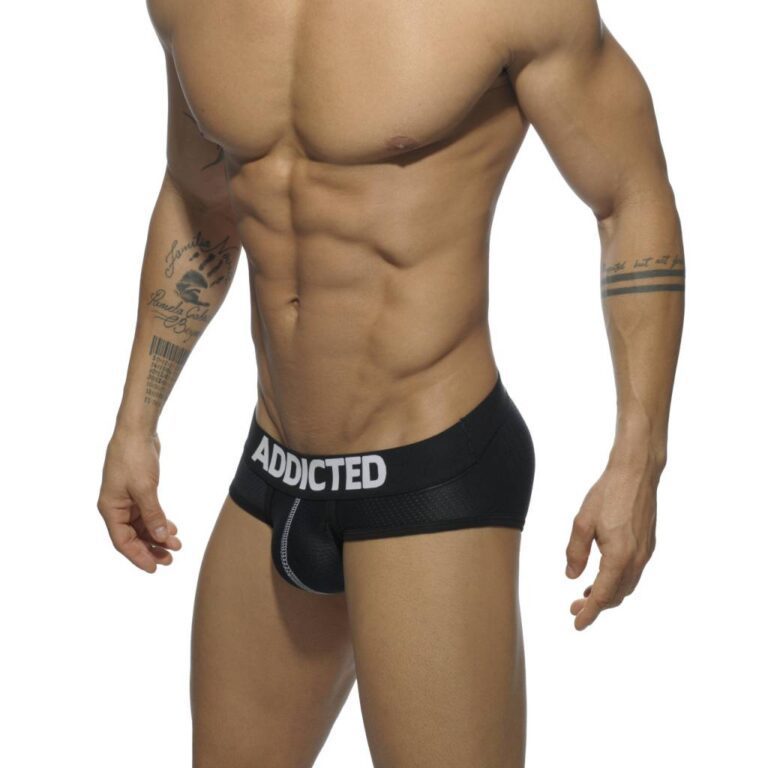ADDICTED 3 Pack Mesh Brief Push up