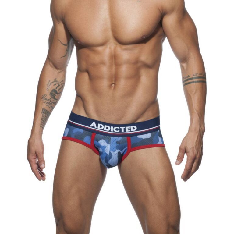 ADDICTED Three Pack Camo Brief