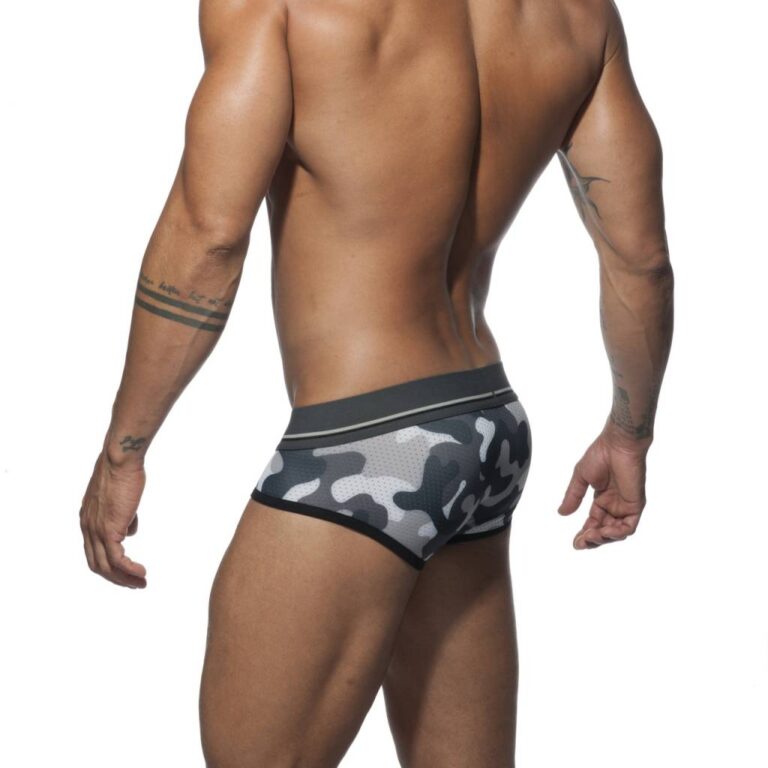 ADDICTED Three Pack Camo Brief