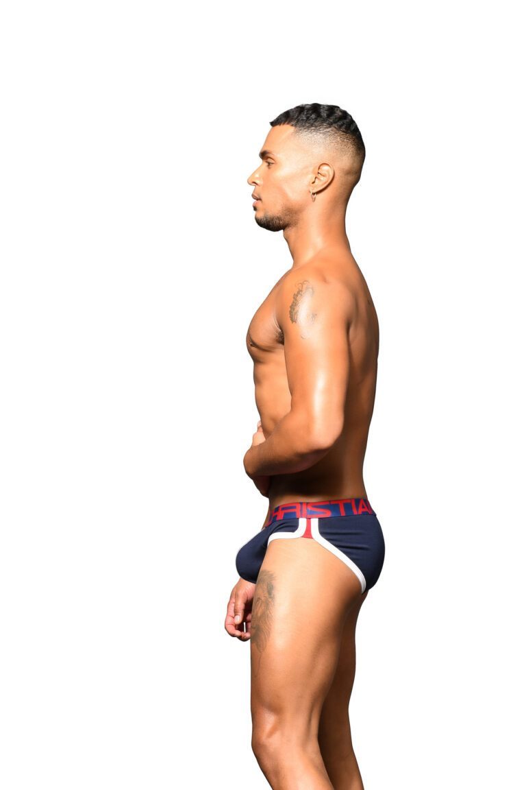 Andrew Christian Show-It Retro Pop Brief Navy