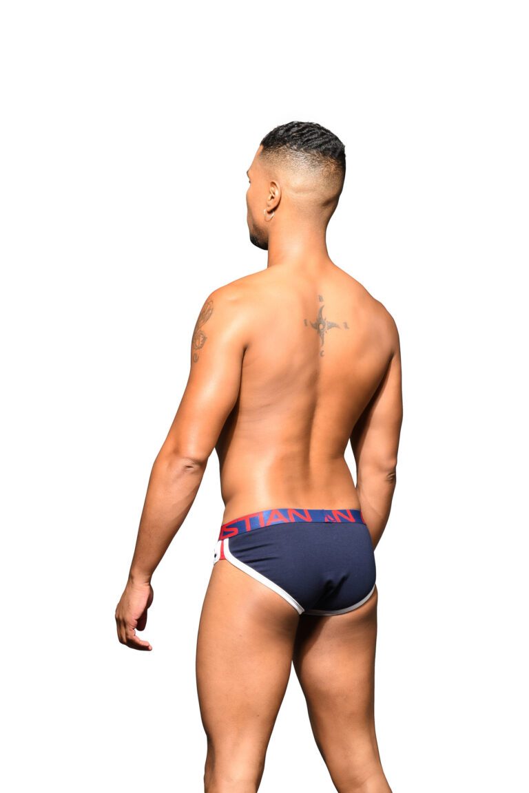 Andrew Christian Show-It Retro Pop Brief Navy