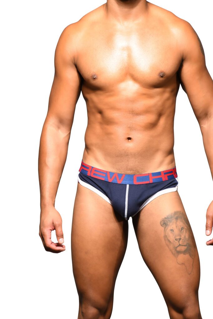 Andrew Christian Show-It Retro Pop Brief Navy