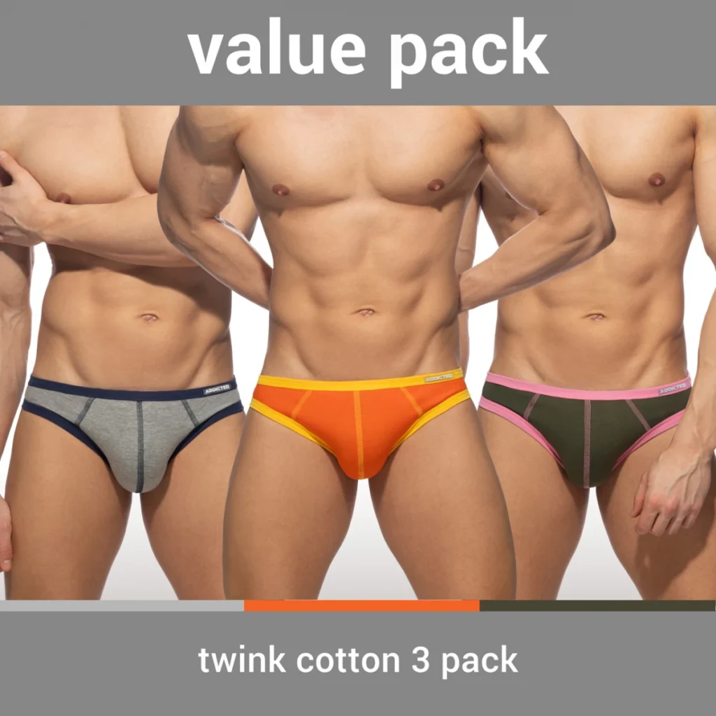 ADDICTED Three Pack TWINK Brief