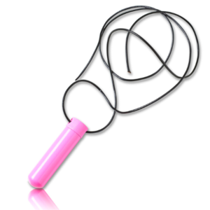 Poppers Inhaler Single Edelstahl Pink