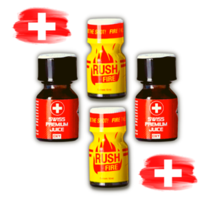 Switzerland Poppers Buy Now Combo 4x 10ml Poppers Bottles