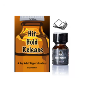 Kinky Monster Black 10ml Poppers inkl. Taschenbuch Hit Hold Release Vol. 1 – Englische Ausgabe