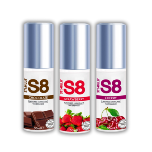 S8 Waterbased Flavored Lube 50ml - Fraise Cerise Chocolat